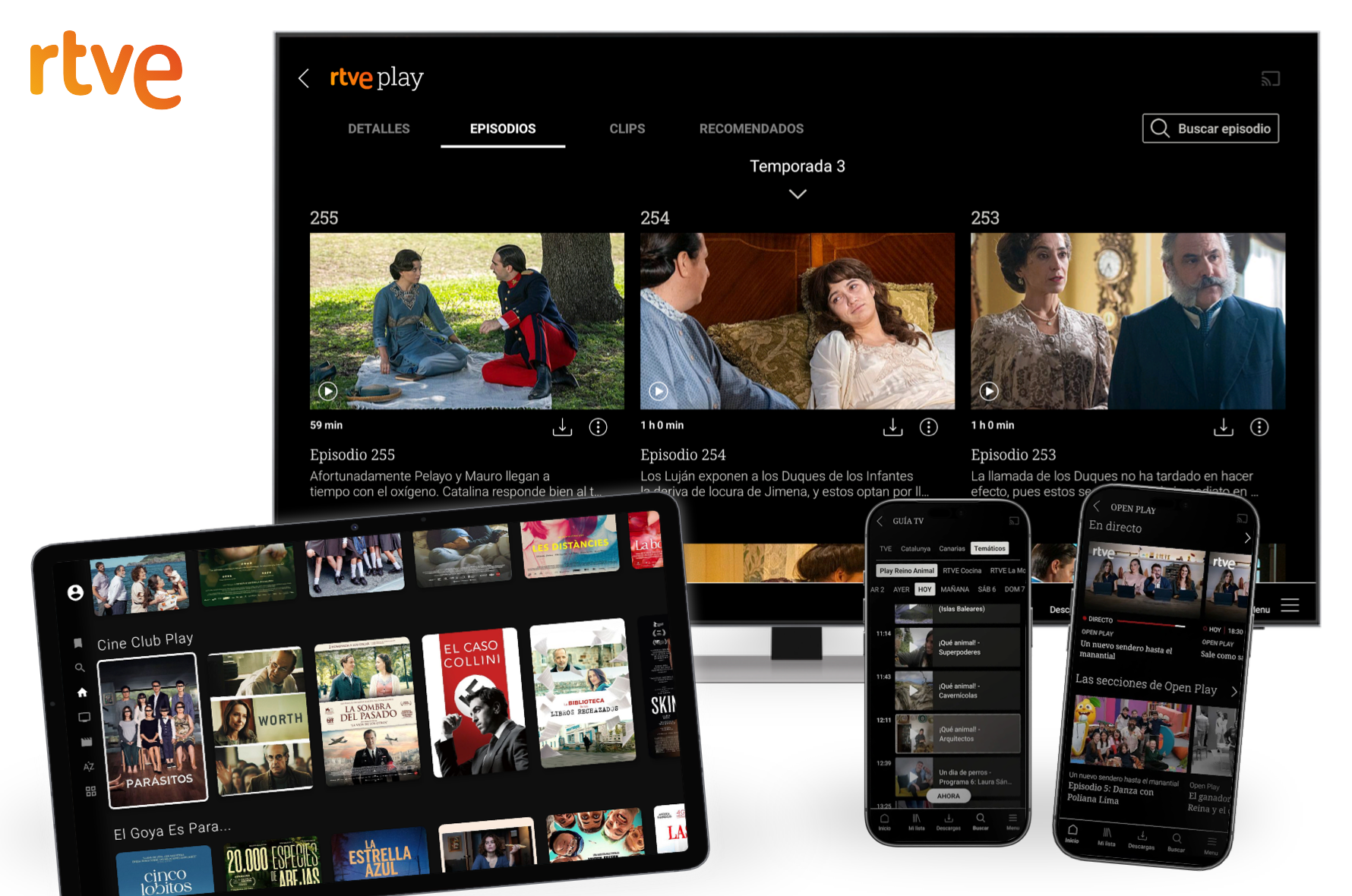 Reference image for the RTVE case study